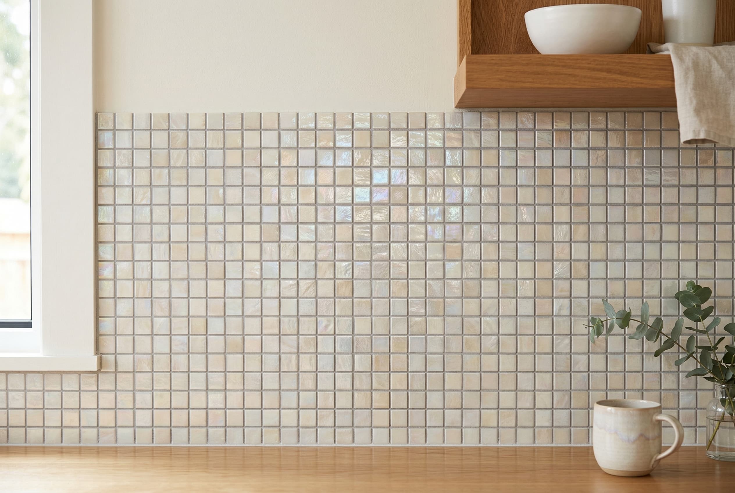 Pearl Glass Mosaic