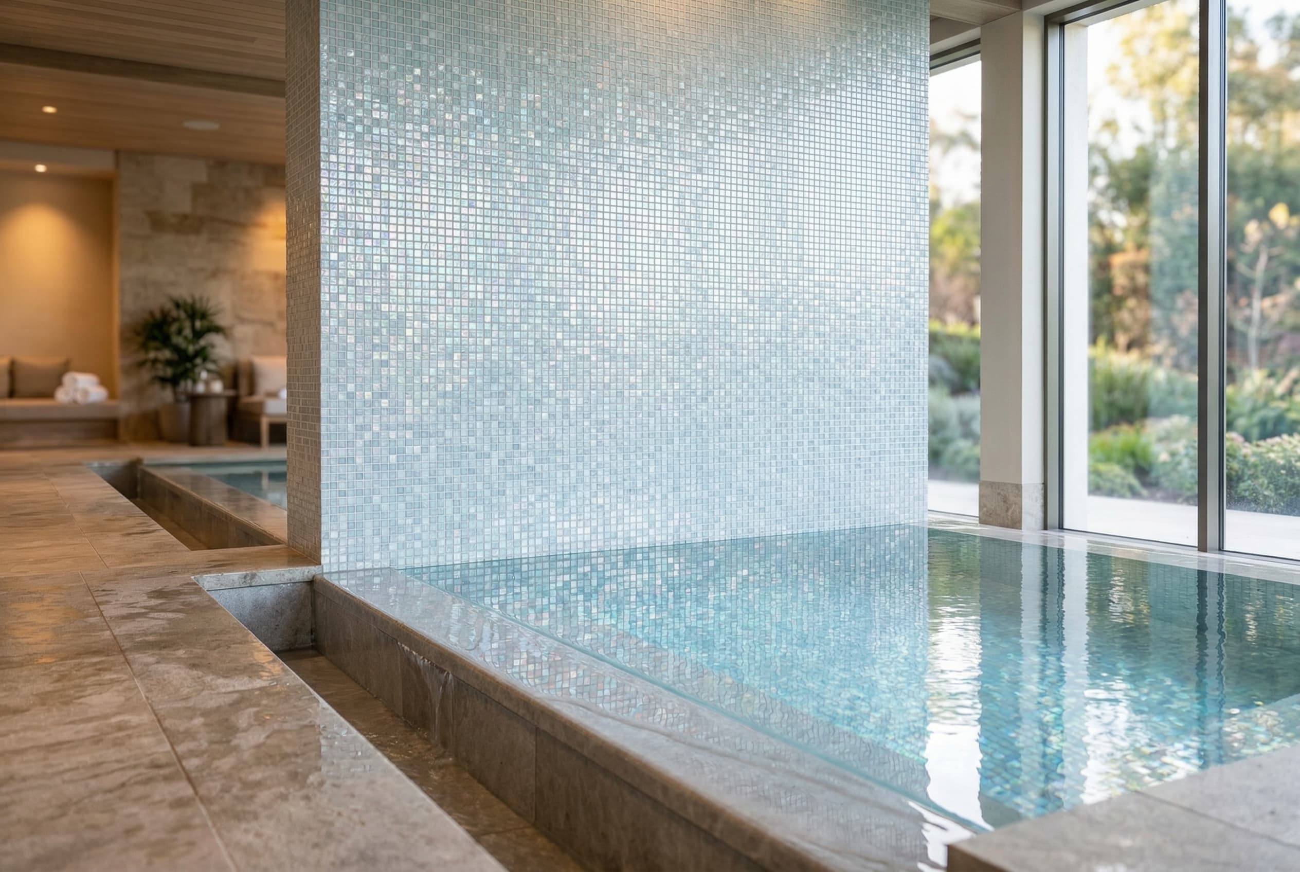 Pearl Glass Mosaic project 3
