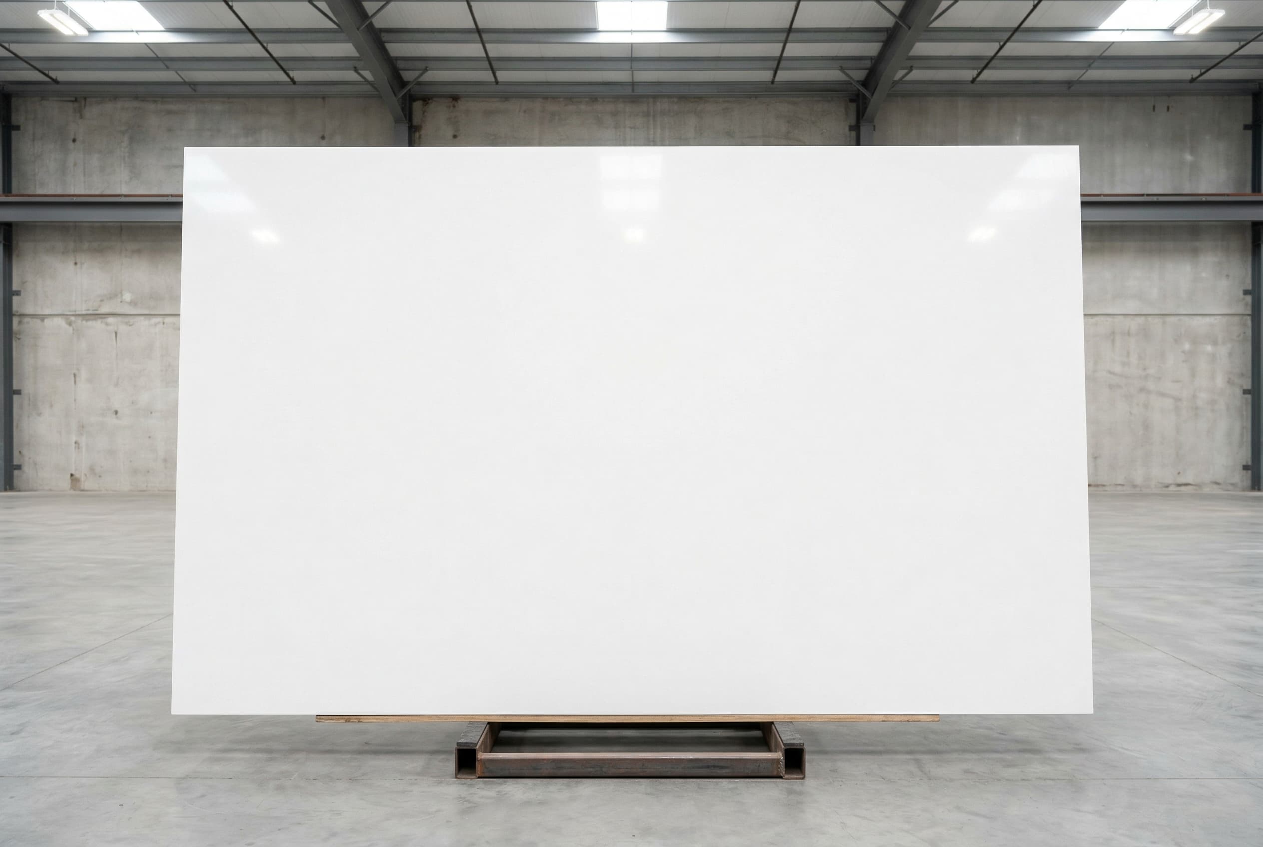 Pure White Quartz full slab