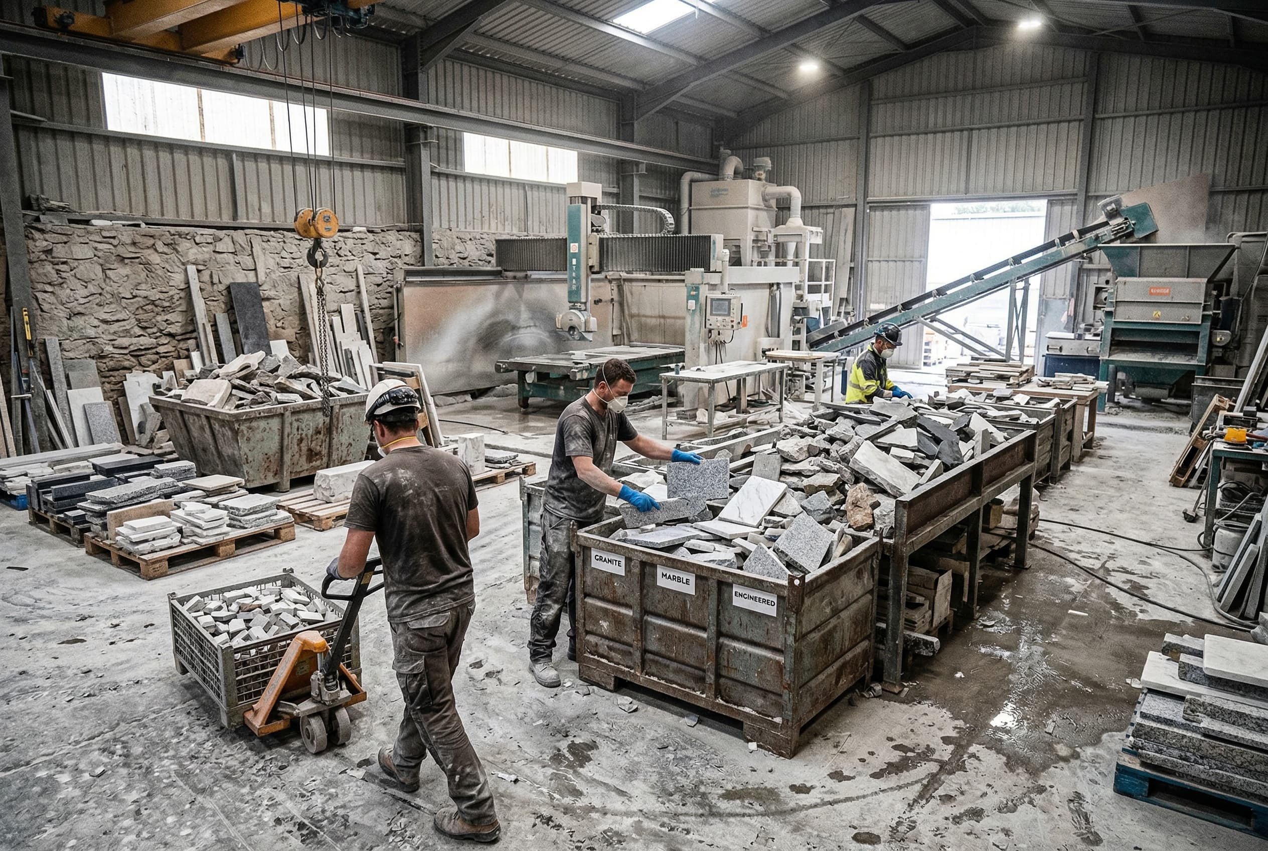 Stone Waste Recycling