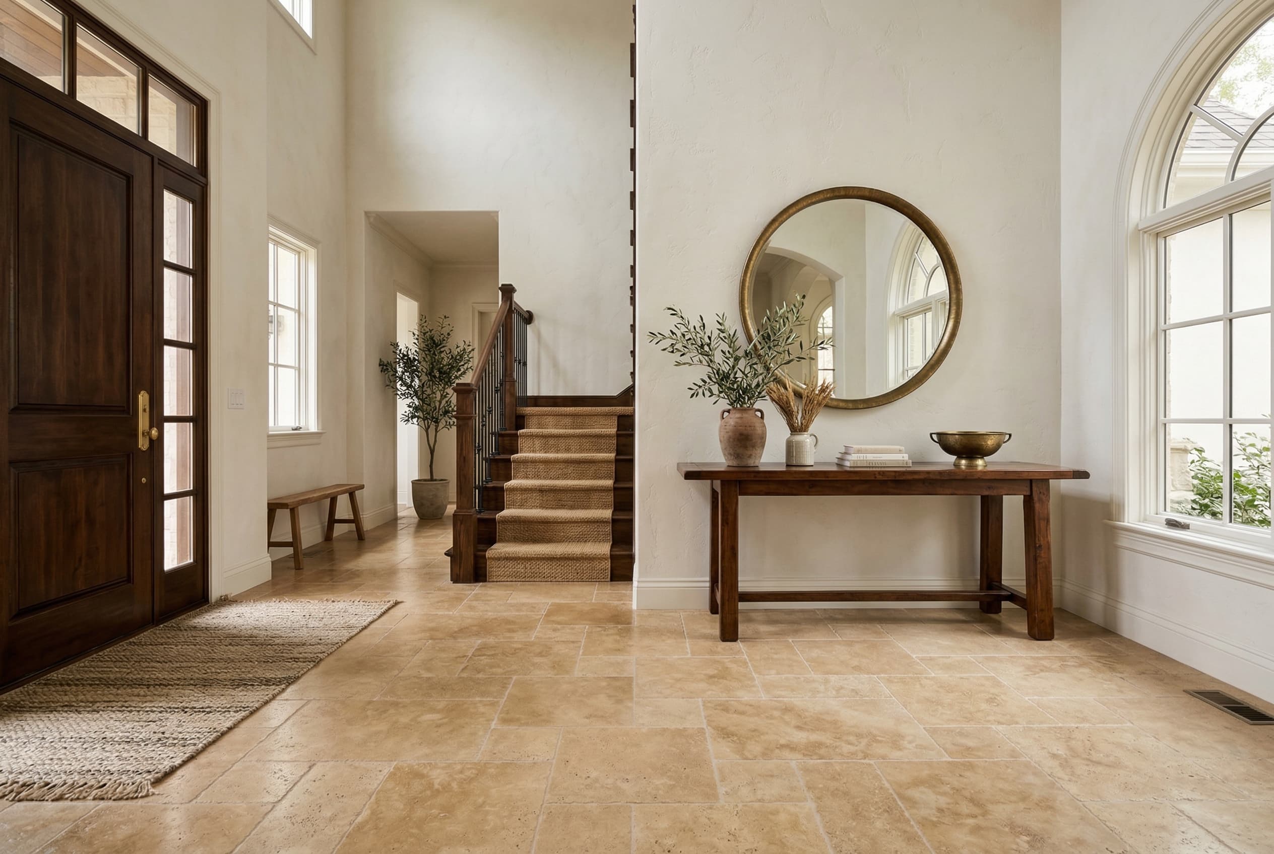Travertine Tile project 3