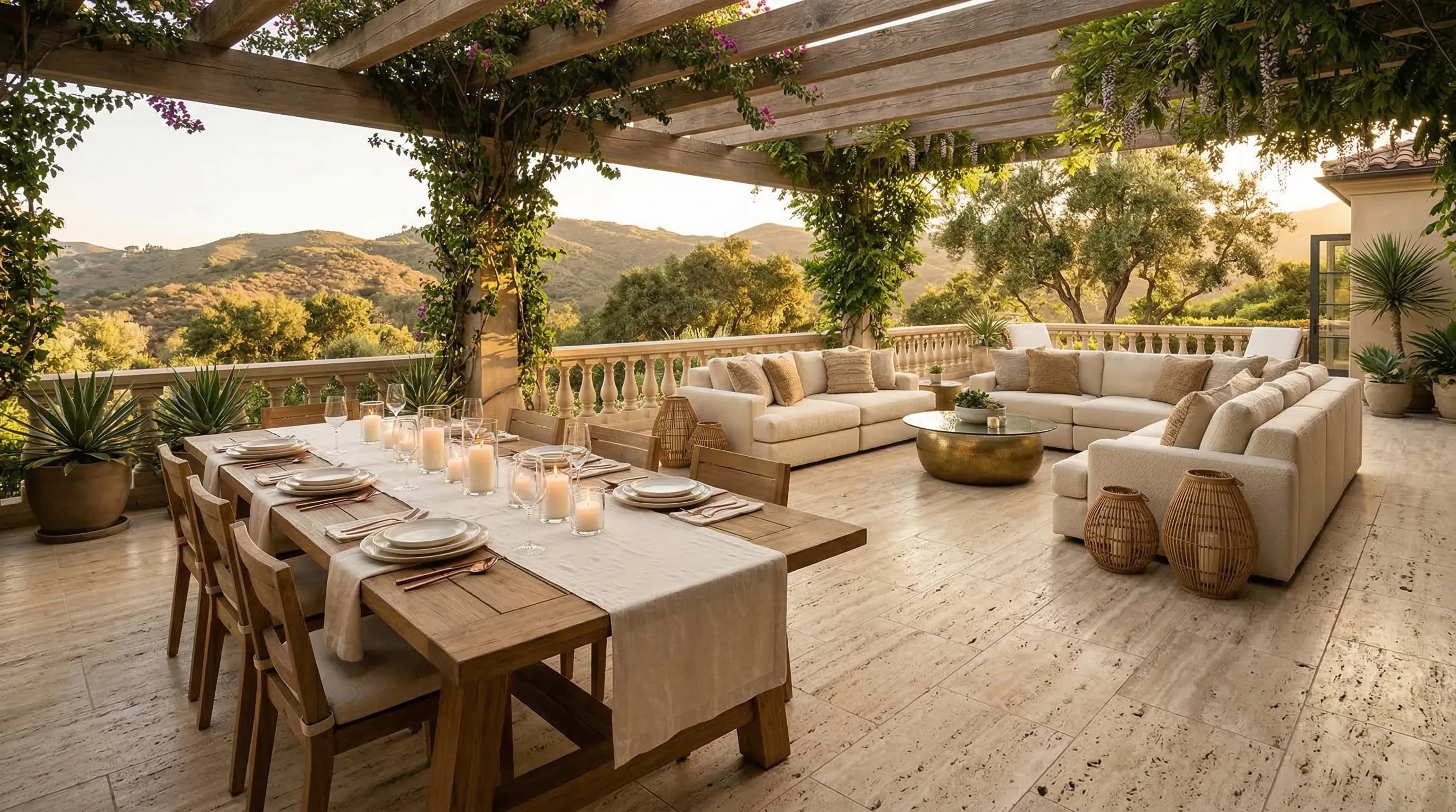 Travertine Pavers project 3