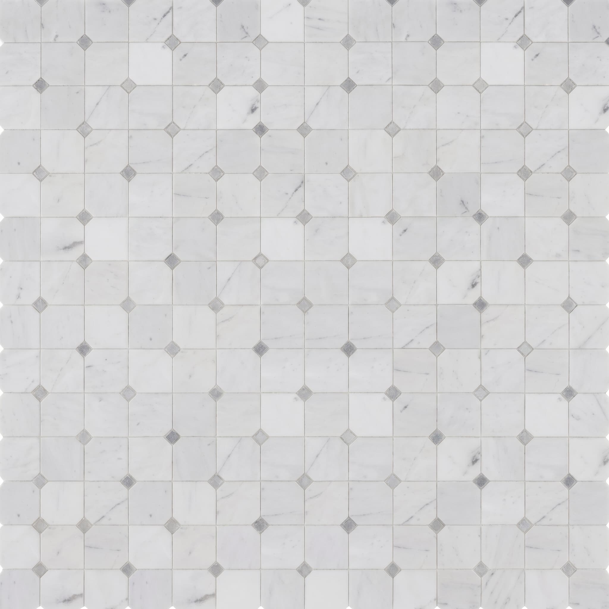 Clipped Square Milky White