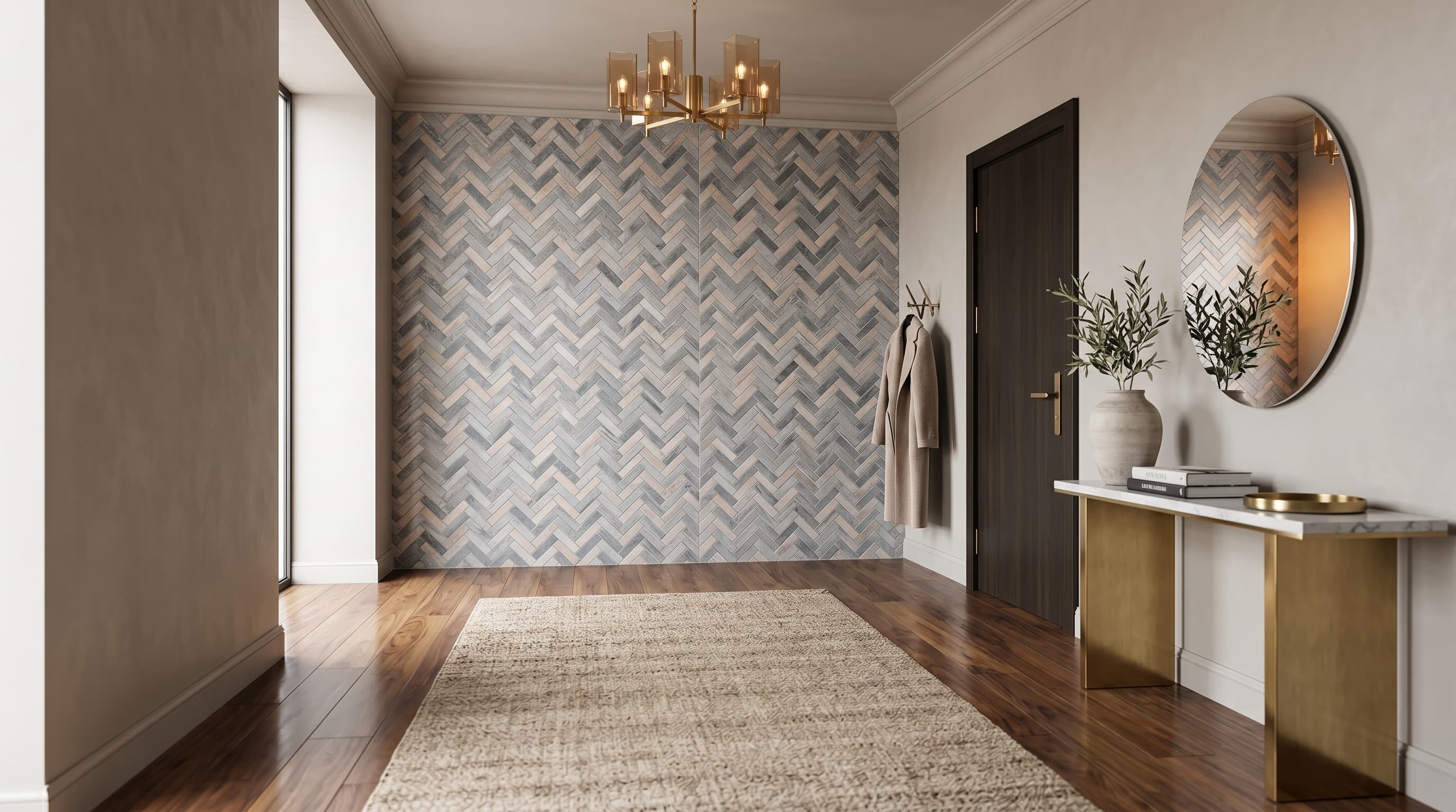 Herringbone Italian Blue project 3