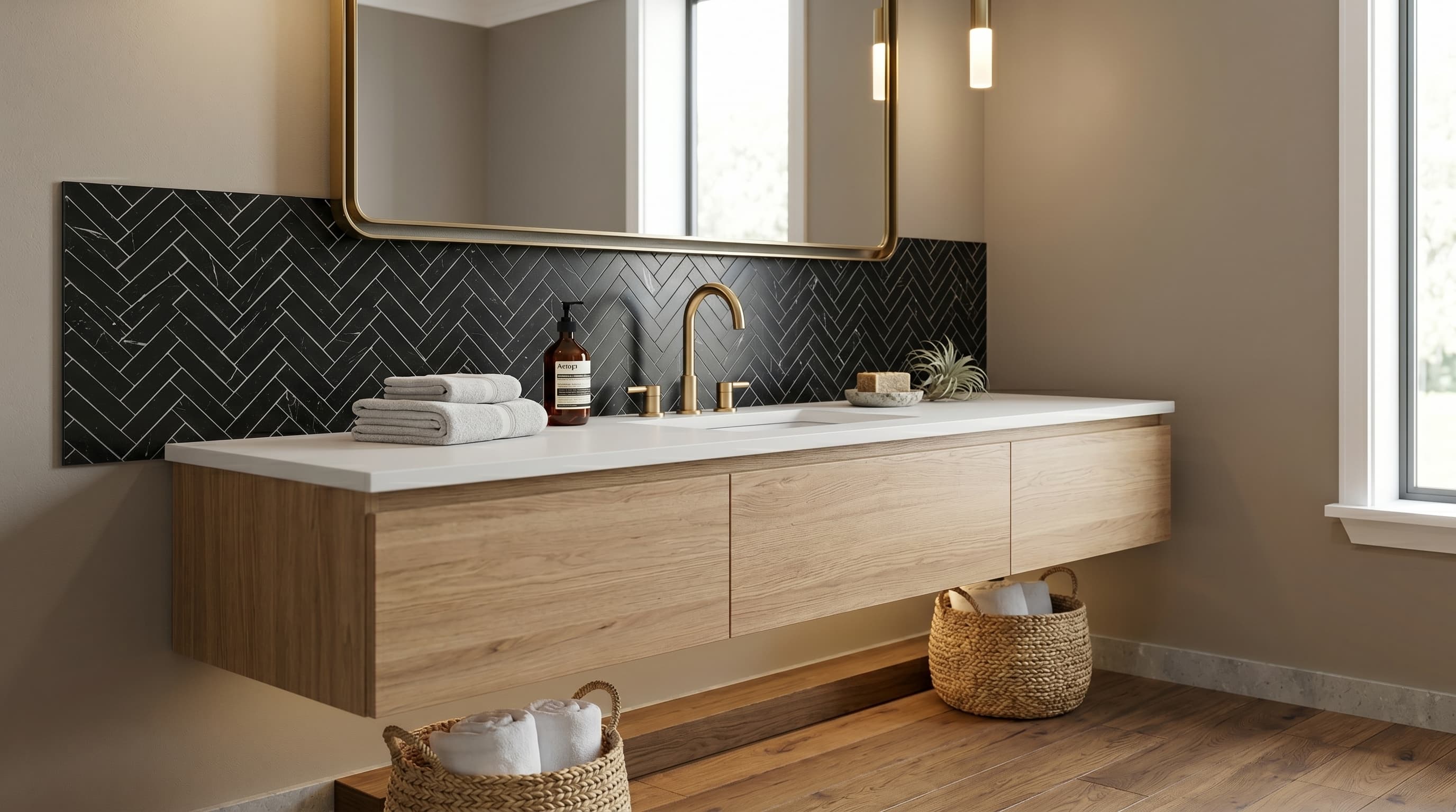 Herringbone Marquina project 2